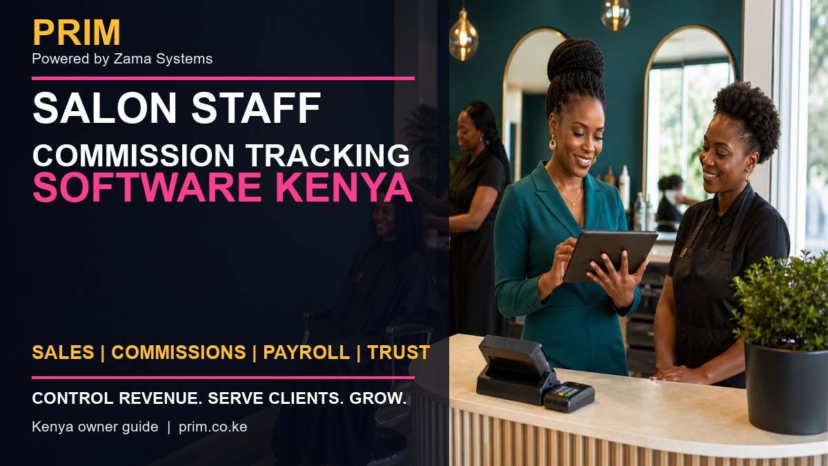 Salon Staff Commission Tracking Software Kenya: Stop Payday Disputes