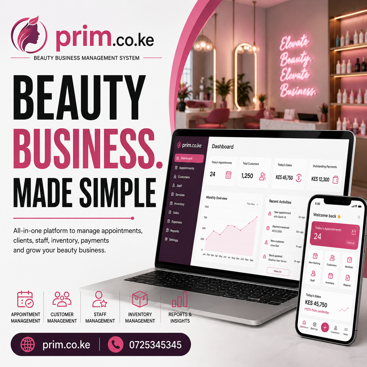 salon inventory management software Kenya
